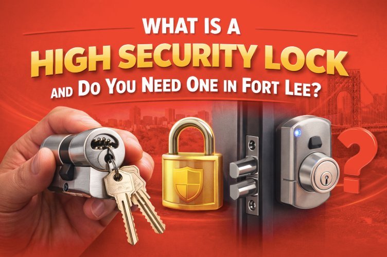 What Is a High-Security Lock and Do You Need One in Fort Lee
